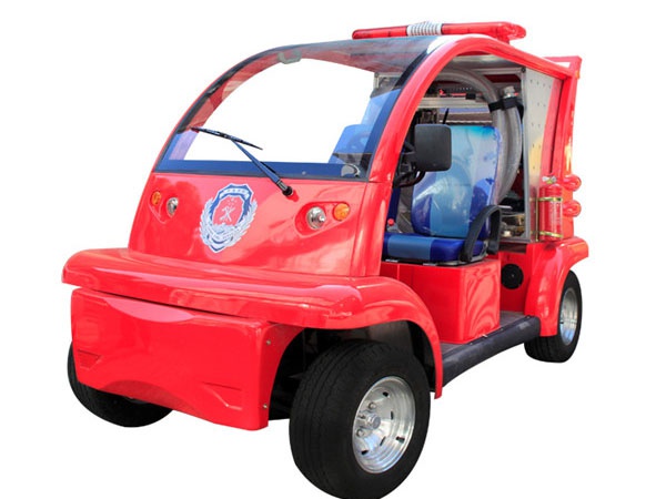 益高（EAGLE）EG6012F 2人座微型电动消防车 企业工厂街道巡逻消防车