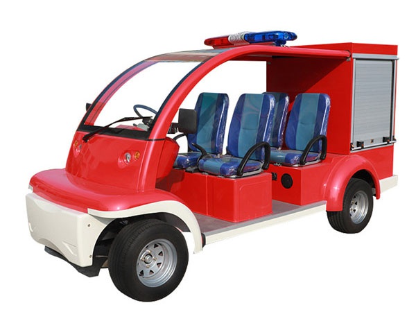 益高（EAGLE）EG6010F 四人座电动消防巡逻车 社区景区街道巡逻消防车