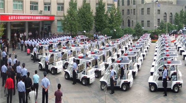 北京市公安局接车仪式
